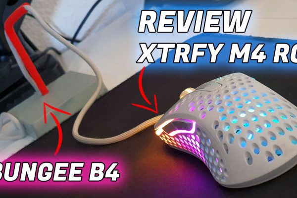 Review Xtrfy M4 RGB y bungee B4 Techandising Portada