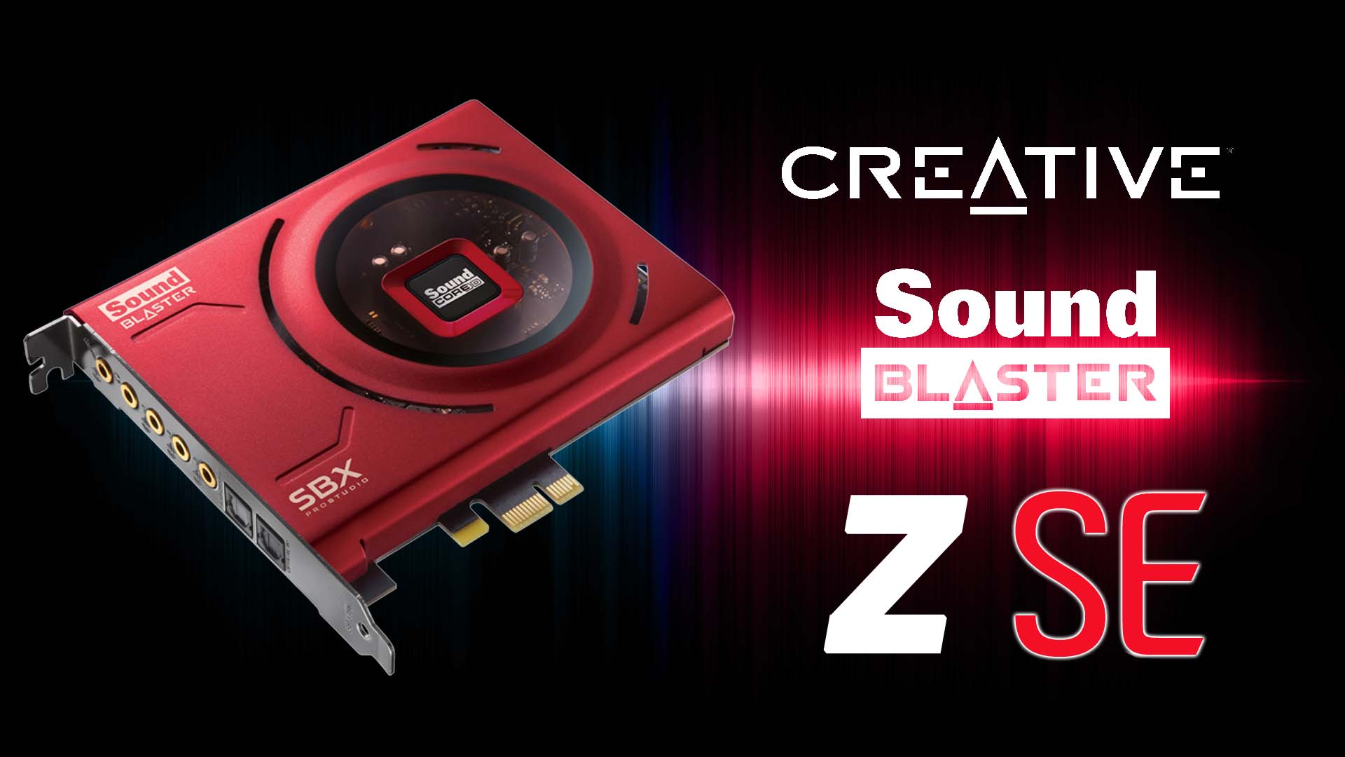 Tarjeta Sonido Creative Sound Blaster Z SE