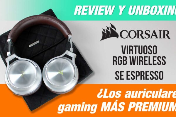Corsair Virtuoso RGB Wireless SE Espresso Techandising portada