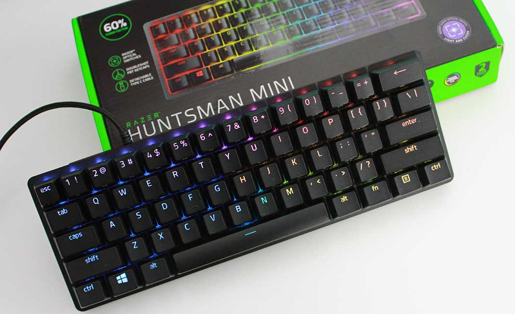 Análisis Razer Huntsman Mini, el nuevo teclado 60% con switches ópticos