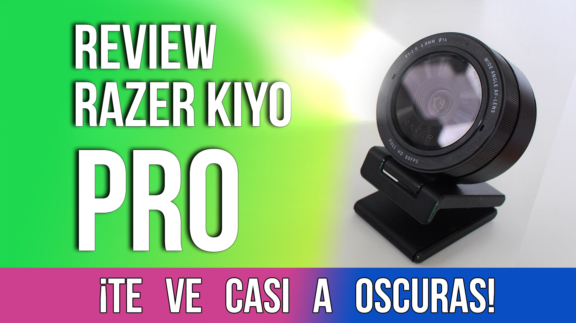 Review Razer Kiyo Pro: video test, audio test y comparativa