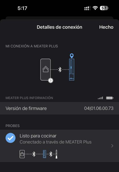 MEATER Plus Techandising Conectividad app