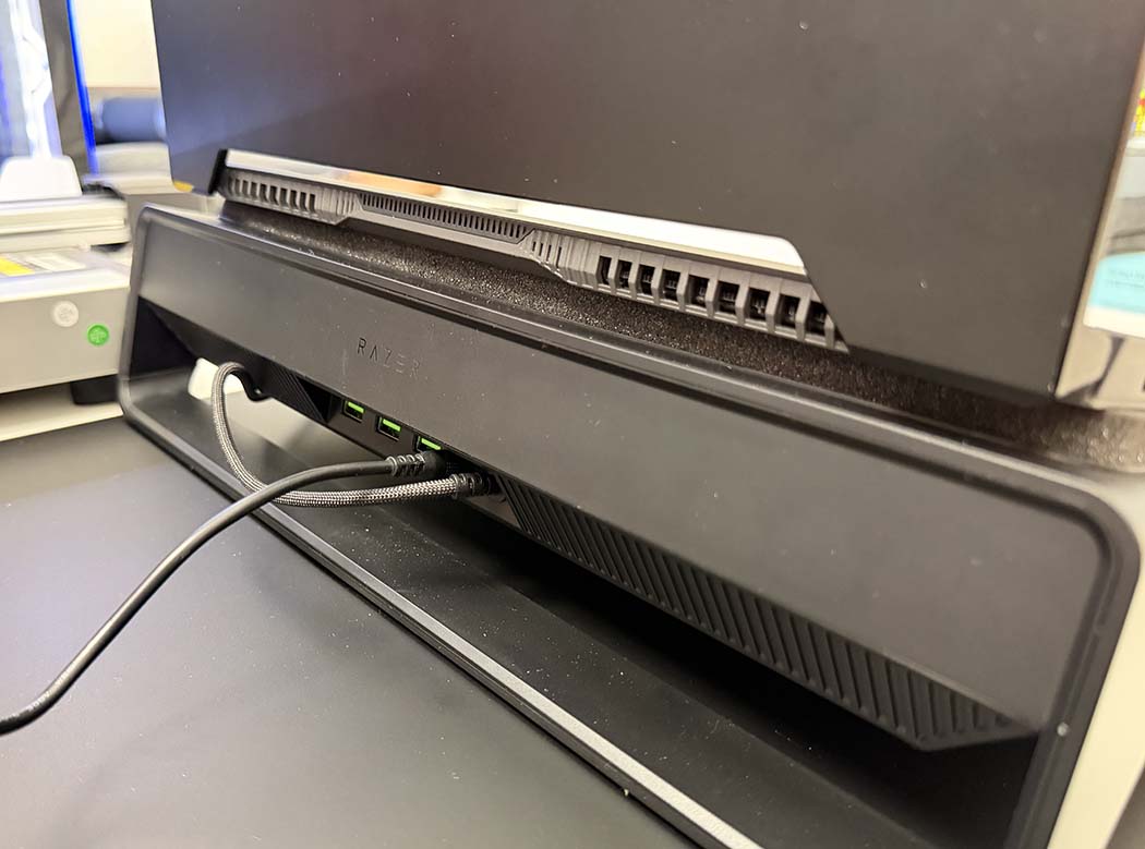 Review Razer Laptop Cooling Pad Techandising trasera